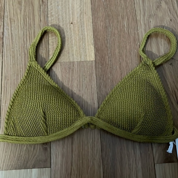 Good American Always Fits Triangle Bikini Top size 0 NWT - Picture 3 of 6